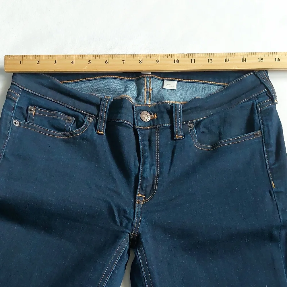 J. Crew Stretch‎ Women's Navy Straight Leg Jeans Size 29R